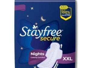 Stayfree Secure Night XXL (40 Napkins) Sanitary Pads for Women - Bhandarum