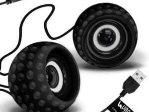 Ubon GSP-100A Mini Multimedia Computer 3W*2 with 3.5mm AUX | USB Powered 10 W Laptop/Desktop Speaker (Black, Stereo Channel) - Bhandarum