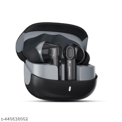 HOPPUP AirDoze Rebellion Earbuds with 4 Mic ENC, 13MM Drivers, 50H Playtime & 5.4v Bluetooth (Wine, Black, True Wireless) 2 HOPPUP AirDoze Rebellion Earbuds with 4 Mic ENC, 13MM Drivers, 50H Playtime & 5.4v Bluetooth (Wine, Black, True Wireless) - Bhandarum