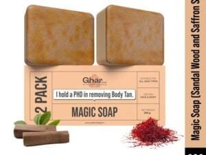 GHAR SOAPS MAGIC SOAP 200 GM - Bhandarum