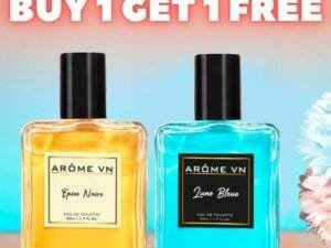 JUST DIVA - VN AROMA Combo Pack of 2 | Epie Noire - Lune Bleue | Long Lasting |Premium Luxury Perfume Eau de Toilette - 100 ml - Bhandarum