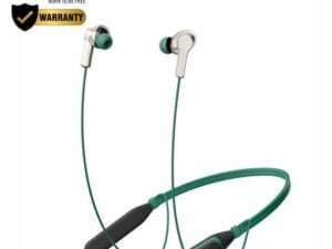 UBON U Series Newly Launched Wireless Neckband, Bluetooth, 36 Hours Playback, Type-C Fast Charging, Magnetic Earbuds, Auto Pairing, Sporty Design, Comfortable Fit, 220 Hours Standby Time (Green) - Bhandarum