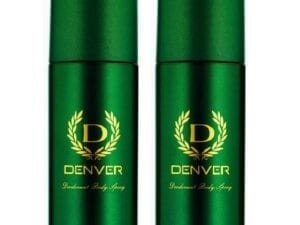 DENVER Hamilton Deodorant Spray - For Men  (330 ml, Pack of 2) - Bhandarum
