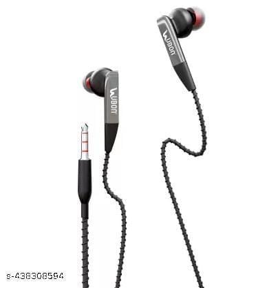 Ubon UB-920 Champ Earphone I Built-in Ergonomically Magnetic Earbuds Wired Gaming  (Grey, In the Ear) - Bhandarum