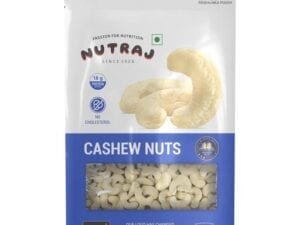 Nutraj Whole Cashew Nuts 200g - Bhandarum