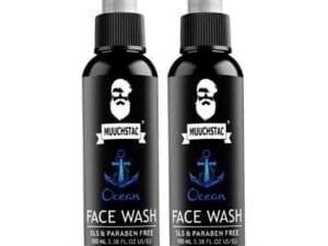 Muuchstac Ocean Face Wash (100 ml) (Pack of 2) Face Wash for Men - Bhandarum
