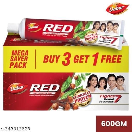 Dabur Red Paste 150g 3+1 - Bhandarum