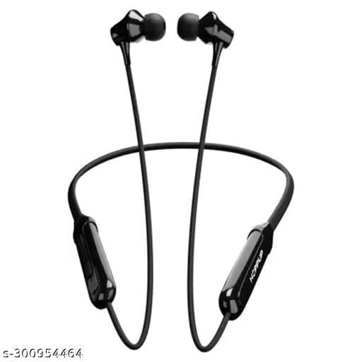Hoppup ALPHA Neckband with 50H Playtime, Gaming Mode, ENC & Made In India Bluetooth Headset (Black, In the Ear) - Bhandarum