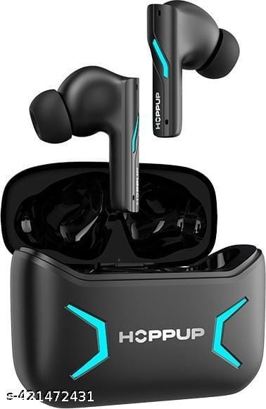 Hoppup Xo1 Blue Gaming Earbuds with 50H Playtime - Bhandarum