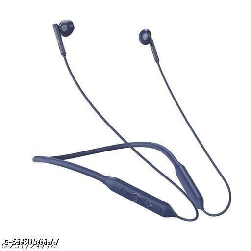 Portronics Harmonics Z5 Wireless Bluetooth Stereo Headset with 33Hrs Playtime, Double EQ Mode, 14.2 mm Dynamic Drivers, Click Action Buttons(Blue) - Bhandarum