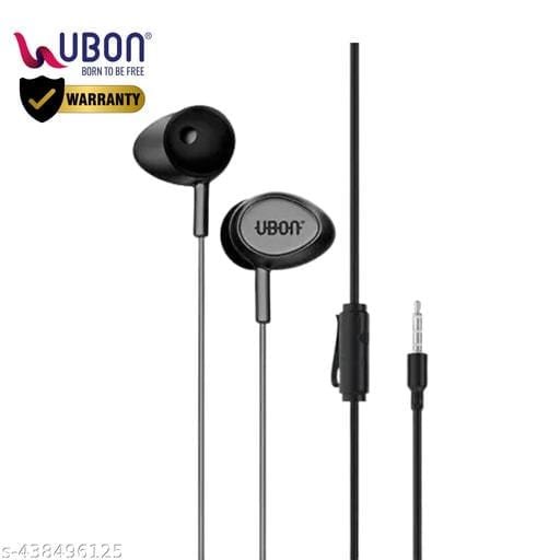 Ubon GPR-411 Champ Wired Gaming  (Black, In the Ear) - Bhandarum