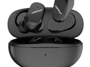 Hoppup SNAP with Gaming Mode, Fast Charging, ENC, Immersive Sound & Massive Playtime Bluetooth Headset (Neon Green, True Wireless) - Bhandarum