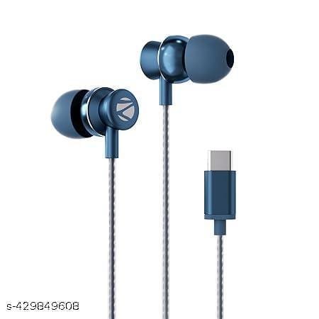 Zebronics Zeb-Buds 10 (Red) In Ear Wired Earphones with Mic, Metallic Design, L Shaped Connector, 13.5mm NdFeb Drivers 3 Zebronics Zeb-Buds 10 (Red) In Ear Wired Earphones with Mic, Metallic Design, L Shaped Connector, 13.5mm NdFeb Drivers - Bhandarum