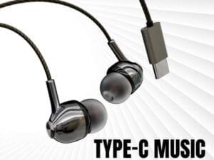 UBON TC-486 Premium Type-C Earphone with Exceptional Sound Quality | Crystal Clear Sound | Compatible with Type-C Devices | Comfortable Fit | in-Line Microphone | Super Soft Cable | Real Music - Bhandarum