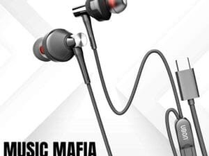 Ubon Type-C TC-186 Wired Earphones Wired Gaming Headset (black, In the Ear) - Bhandarum