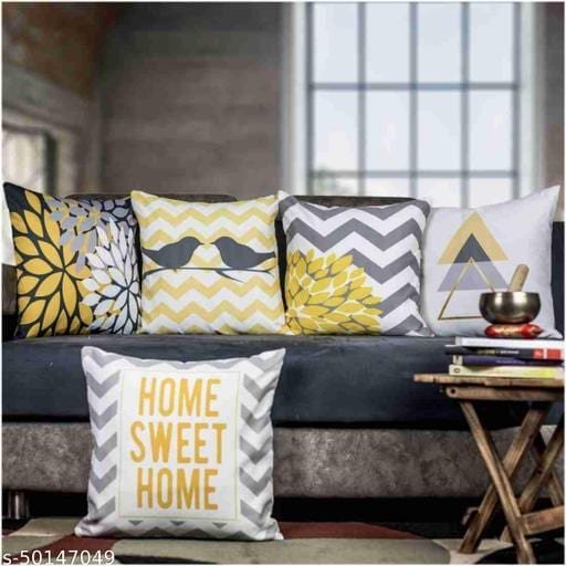 Attractive Cushion Covers 5 Attractive Cushion Covers - Bhandarum