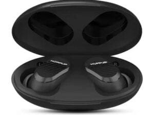 Hoppup SYNC with Bluetooth 5.1 & Type C Fast Charging Bluetooth Headset (White, True Wireless) - Bhandarum