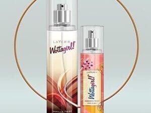 Mamaearth Multani Mitti Face Wash 50 ml Pack of 2 4 LAYER'R Wottagirl Long Lasting Fragrance Vanilla Twist 135ml & Mandarin Twist 60ml Body Spray - For Women (195 ml, Pack of 2) - Bhandarum