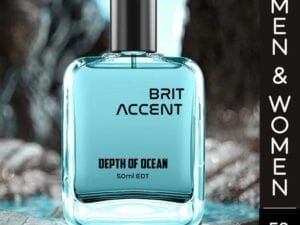 BRIT ACCENT|Depth of Ocean| Long-Lasting|Premium |Specially Currated for Unisex| Eau de Toilette - 50 ml (For Men & Women) - Bhandarum