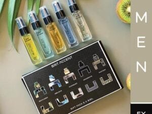 BRIT ACCENT | Perfume Gift Pack for Men | 5 x 8ml | Premium Fragrances| Eau de Toilette - 40 ml  (For Men) - Bhandarum