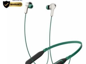 UBON U Series Newly Launched Wireless Neckband, Bluetooth, 36 Hours Playback, Type-C Fast Charging, Magnetic Earbuds, Auto Pairing, Sporty Design, Comfortable Fit, 220 Hours Standby Time (Black) - Bhandarum