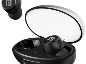 Portronics Harmonics Twins S13 in Ear True Wireless Earbuds with Mic, 24H Playtime, Game/Music Mode, Touch Control, 8mm Driver, Bluetooth 5.3v,IPX5 Water Resistance, Type C Fast Charging(Blue) - Bhandarum