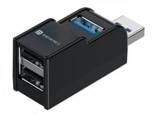 Premium Pink Floral Laddu Gopal Dress – Handcrafted Net Poshak with 3D Flowers & Stone Work for Kanha Ji, Bal Gopal, Thakur Ji 2 Portronics Mport 3A USB Hub (3-in-1), Multiport Adapter with USB 3.0 & 2-Port USB 2.0, Upto 5 Gbps High Data Transfer Speed for PC, Laptop & Mac (Black) - Bhandarum