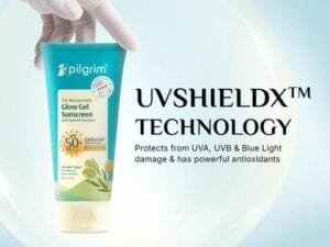 Pilgrim 2% Niacinamide Glow Sunscreen (50g) - Bhandarum