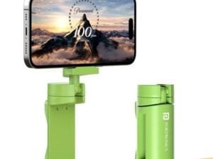 Portronics Mobot Clip 360?& Travel Friendly,Compatible with 4.5 to 6.9 inch Smartphones(Green) - Bhandarum
