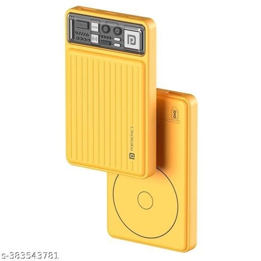 Portronics Luxcell Mini 10K Advanced 10000 mAh Smallest Power Bank with 22.5W Max Output, LED Indicator, Mach USB-A Output, Type C PD Output, Type C Input, Wake Up Button(Black) 3 Portronics Luxcell Mini 10K Advanced 10000 mAh Smallest Power Bank with 22.5W Max Output, LED Indicator, Mach USB-A Output, Type C PD Output, Type C Input, Wake Up Button(Black) - Bhandarum