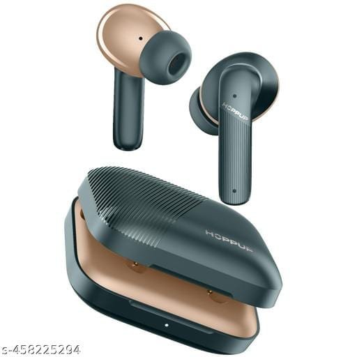 HOPPUP AirDoze Z51 with 4 Mic ENC, 13MM Drivers, 50H Playtime, 40MS Low Latency 5.4V Bluetooth  (Blue, True Wireless) - Bhandarum